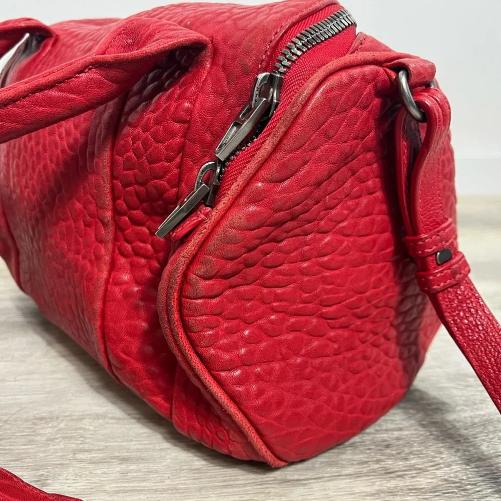 Alexander Wang Red Rockie Crossbody Satchel Bag - Picture 8 of 16